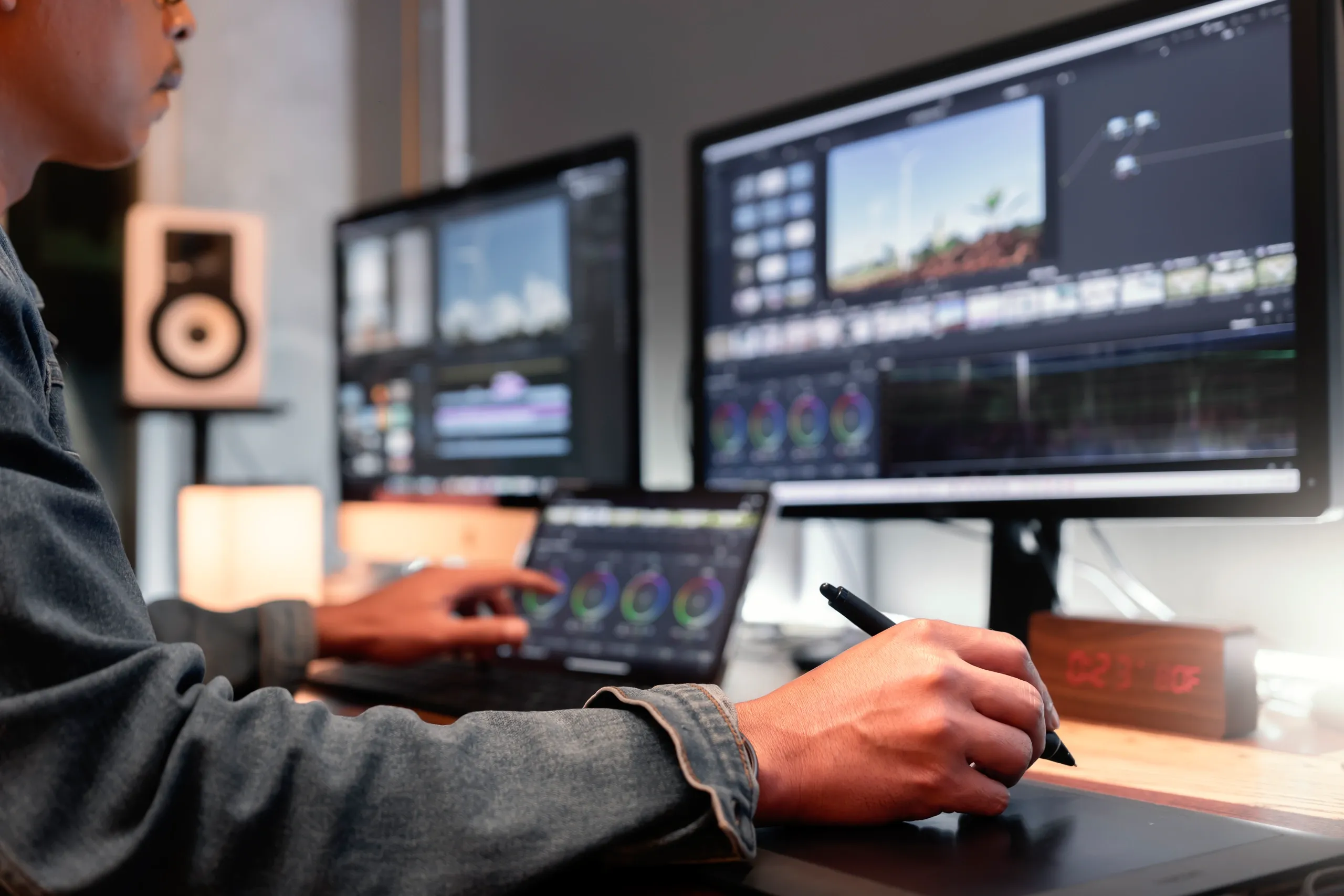 Post production suite